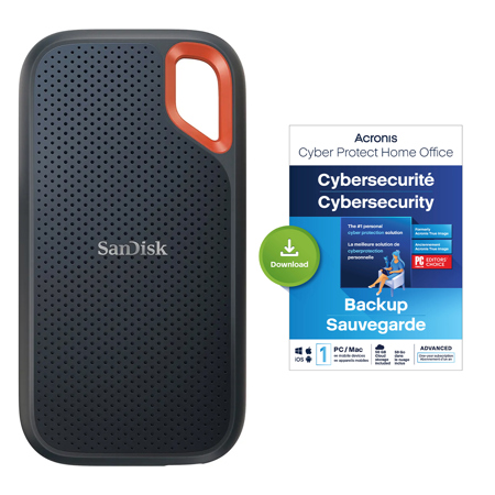 SanDisk Extreme PRO USB4 Gen 3x2 Portable SSD V3 2TB SSD with Security Software