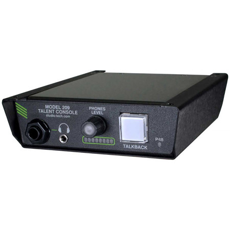 Studio Technologies Model 209 Talent Console Compact Audio Control with Dante