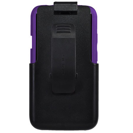 Seidio Surface Combo Hard Case & Holster for HTC One X (AT&T LTE), Amethyst