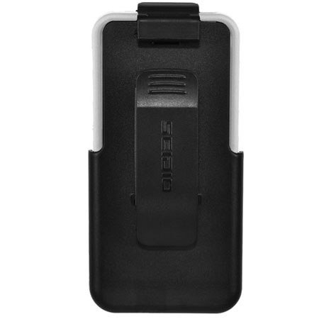 Seidio Surface Combo Hard Case and Holster for iPhone 5, Glossed White
