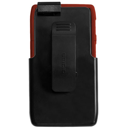 Seidio Surface Combo Hard Case & Holster for Motorola Droid Razr, Garnet Red