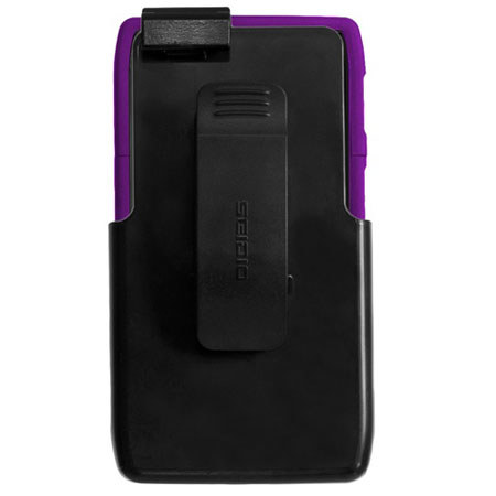 Seidio Surface Combo Hard Case & Holster for Motorola Droid Razr, Amethyst