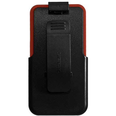 Seidio Surface Reveal Combo Hard Case & Holster for iPhone 4 & 4S, Garnet Red