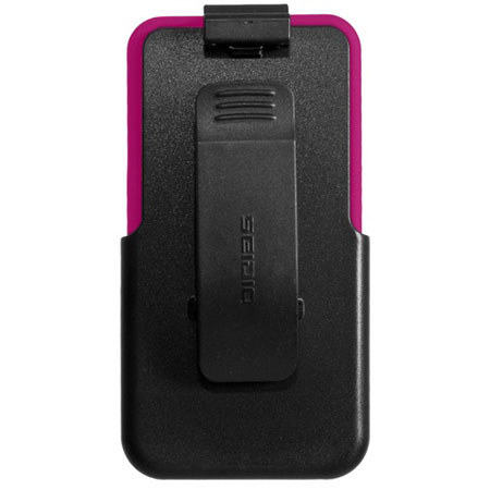 Seidio Surface Reveal Combo Hard Case & Holster for iPhone 4 & 4S, Fuchsia