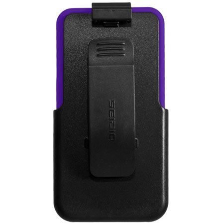 Seidio Surface Reveal Combo Hard Case & Holster for iPhone 4 & 4S, Amethyst