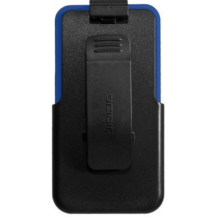 Seidio Surface Reveal Combo Hard Case & Holster for iPhone 4 & 4S, Royal Blue