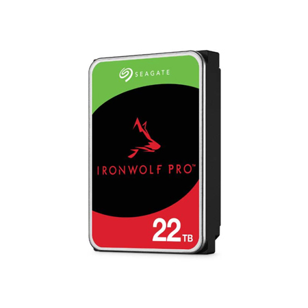 Seagate IronWolf Pro SATA III 3.5" Internal NAS Hard Drive, 7200 RPM 22TB Single