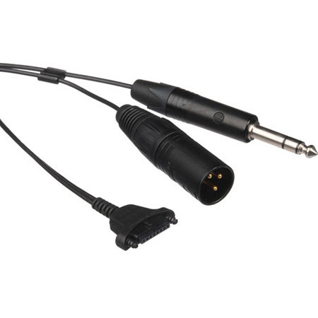 Sennheiser 6.6' Steel Headset Cable with XLR-3 and 1/4" Connector