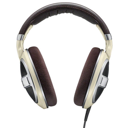 Sennheiser HD-599 Open-Back Around-Ear Headphone, Matte Ivory