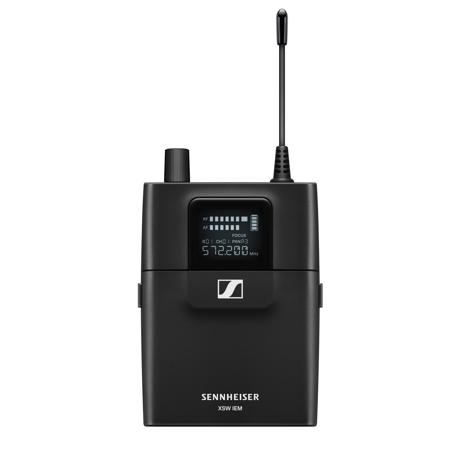 Sennheiser XSW IEM EK Lightweight Bodypack Stereo Receiver with IE 4 Earbuds for XSW In-Ear Monitoring Systems