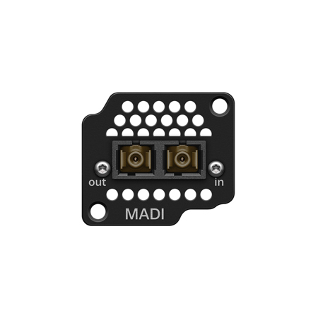 Sennheiser Spectera MADI Card with OM/Optical Connector, Black