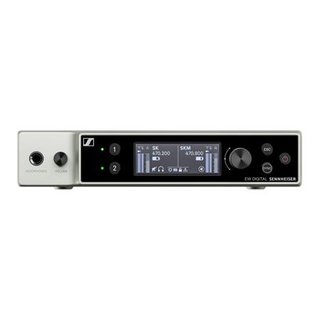 Sennheiser EW-DX EM 2 Digital Half Rack Two-Channel Receiver, 520 - 607 MHz