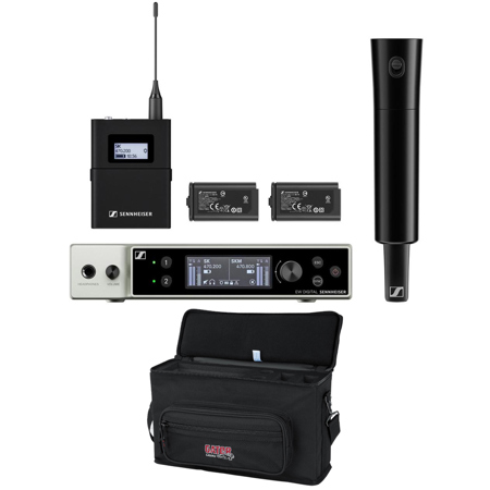 Sennheiser EW-DX SK-SKM-S Wireless Handheld Base Set , R1-9: 520-607MHz, w/Bag