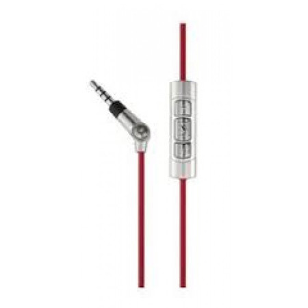 Sennheiser Audio Cable with Microphone and Controls for Apple Devices, Red