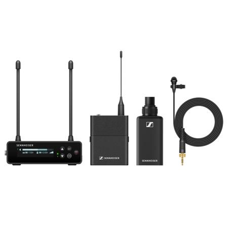Sennheiser EW-DP Digital Wireless Portable System with ME-2 Lavalier Microphone and SKP Plug-On Transmitter, R4-9: 552-607.8 MHz