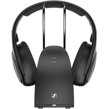 Sennheiser RS 120-W Wireless On-Ear TV Headphones, Black