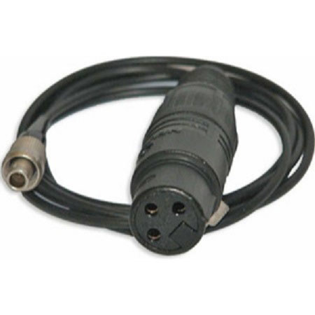 Sennheiser 4.9' (1.49m) 3-Pin LEMO to Female XLR Adapter Cable for 2000, 3000 & 5000 Series Bodypack Transmitters