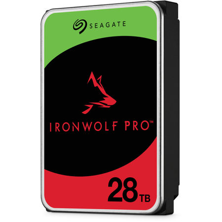 Seagate IronWolf Pro SATA III 3.5" Internal NAS Hard Drive, 7200 RPM 28TB Single