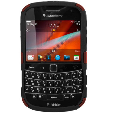 Seidio Active Hybrid Case for BlackBerry Bold Touch 9900/9930, Burgundy