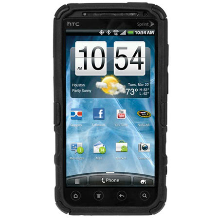 Seidio Active with Kickstand Hybrid Case for HTC EVO 3D, Black