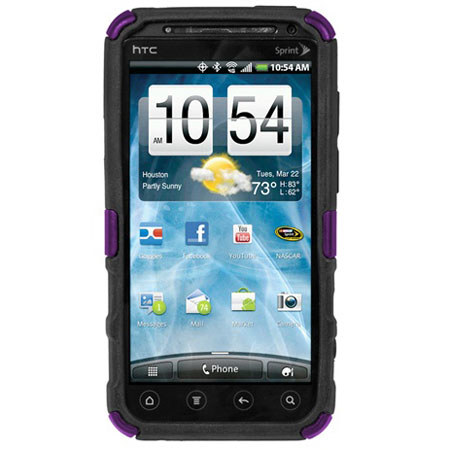 Seidio Active Hybrid Case for HTC EVO 3D, Amethyst