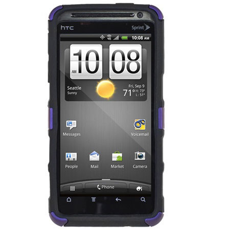 Seidio Active Hybrid Case for HTC EVO Design 4G, Amethyst