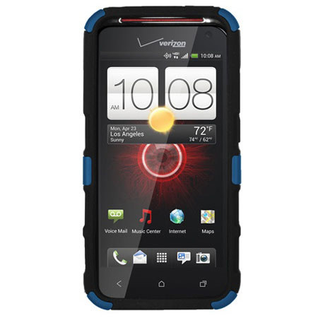 Seidio Active Hybrid Case for HTC DROID Incredible 4G LTE, Royal Blue
