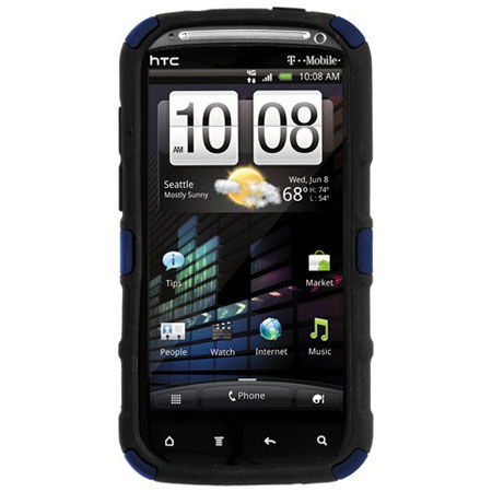 Seidio Active Hybrid Case for HTC Sensation 4G, Sapphire Blue