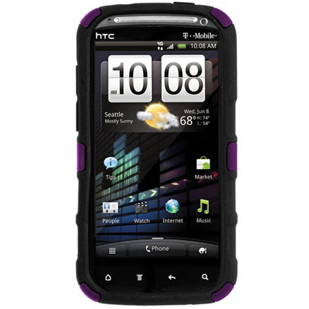 Seidio Active Hybrid Case for HTC Sensation 4G, Amethyst