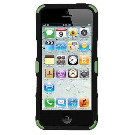Seidio Active with Kickstand Hybrid Case for iPhone 5, Sage
