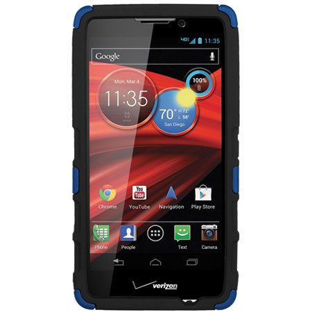 Seidio Active with Hybrid Case for Motorola Droid RAZR MAXX HD, Royal Blue