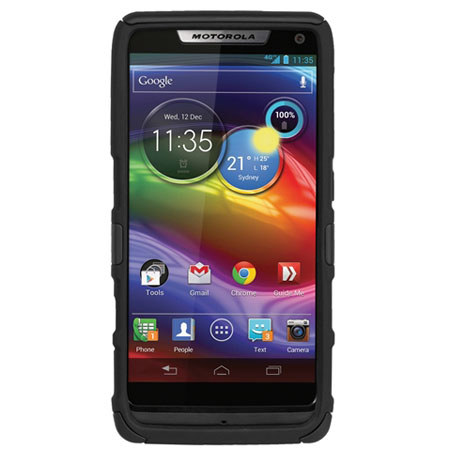Seidio Active Hybrid Case for Motorola DROID RAZR M, Black