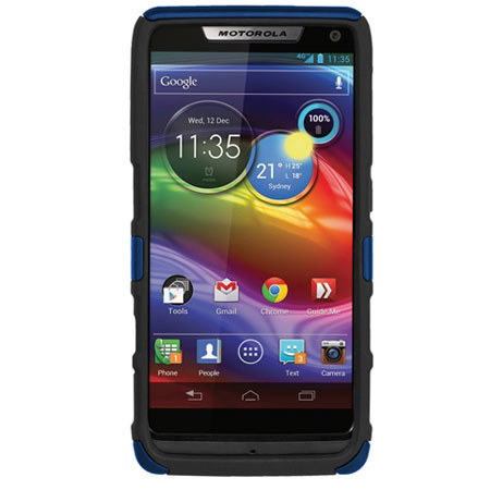 Seidio Active Hybrid Case for Motorola DROID RAZR M, Royal Blue
