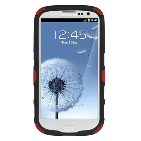 Seidio Active Case for Samsung Galaxy S III, Garnet Red