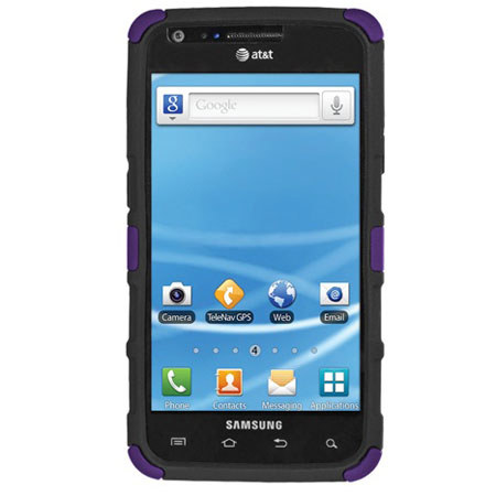 Seidio Active Hybrid Case for AT&T Samsung Galaxy S II / Galaxy S II, Amethyst