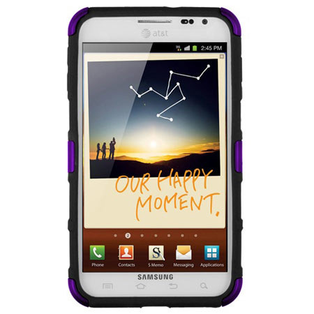 Seidio Active Hybrid Case for Samsung Galaxy Note, Amethyst