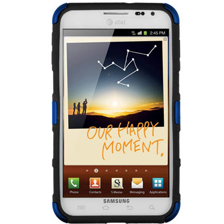Seidio Active Hybrid Case for Samsung Galaxy Note, Royal Blue