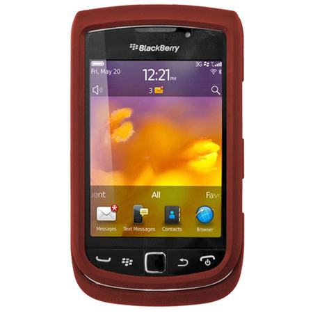 Seidio Surface Hard Case for BlackBerry 9800/9810 Torch, Burgundy