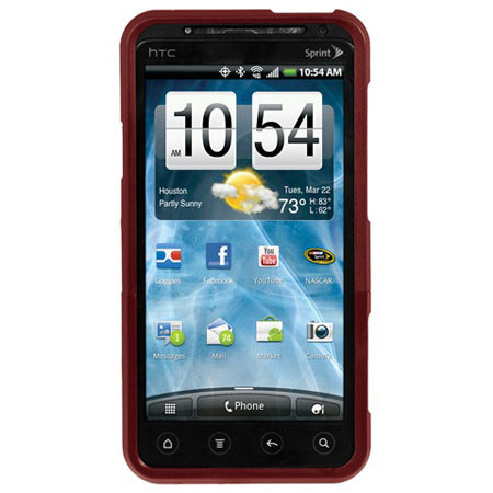 Seidio Surface Hard Case for HTC EVO 3D, Burgundy