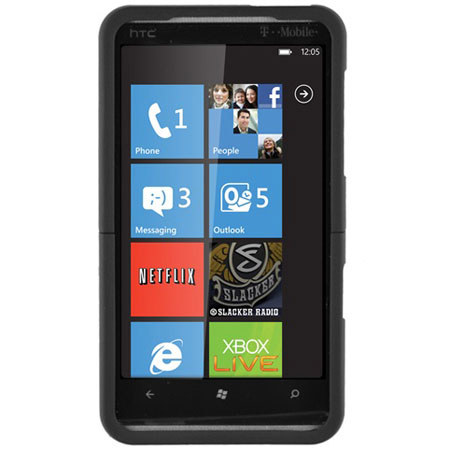 Seidio Innocase Surface Hard Case for HTC HD7, Black