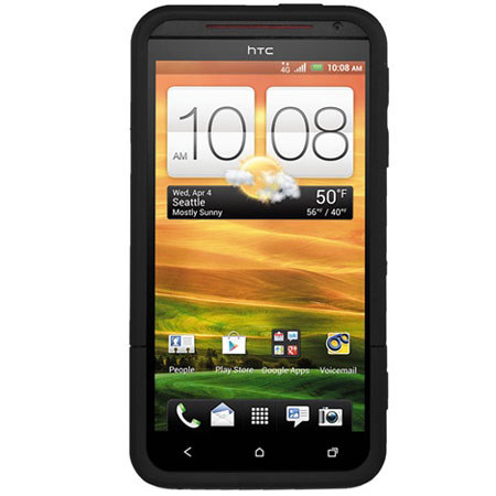 Seidio Surface Hard Case for HTC EVO 4G LTE, Black