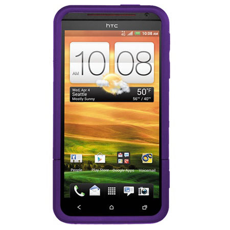 Seidio Surface Hard Case for HTC EVO 4G LTE, Purple