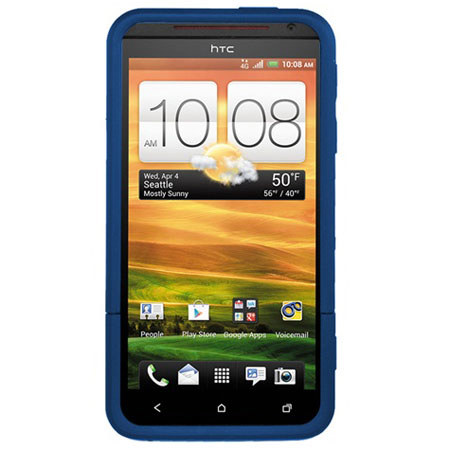Seidio Surface Hard Case for HTC EVO 4G LTE, Royal Blue