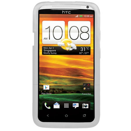 Seidio Surface Hard Case for HTC One X, Glossed White