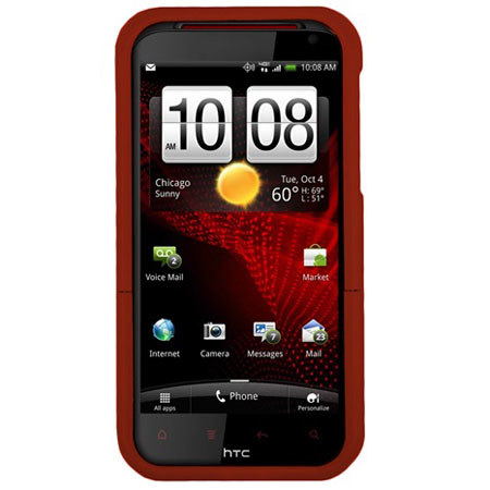 Seidio Surface Hard Case for HTC Rezound, Garnet Red