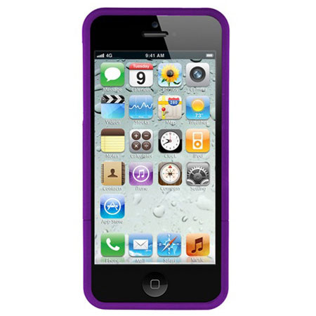 Seidio Surface with Kickstand Hard Case for iPhone 5, Amethyst