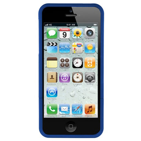 Seidio Surface with Kickstand Hard Case for iPhone 5, Royal Blue