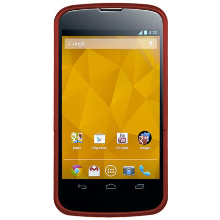 Seidio Surface with Kickstand Hard Case for LG Google Nexus 4, Garnet Red