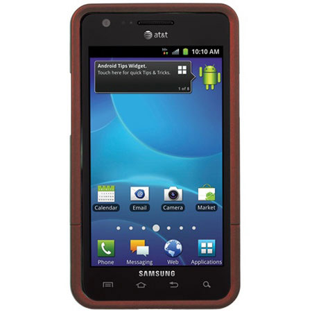 Seidio Surface Hard Case for Samsung Galaxy S II (Intl) / Attain, Burgundy