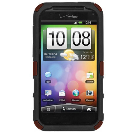 Seidio Active Hybrid Case for HTC Droid Incredible 2/S, Burgundy